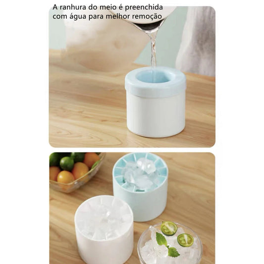 Molde De Cubo De gelo Forma Silicone